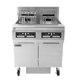 ELECTRIC FULL POT FRYER WITH BUILT IN FILTRATION & TWIN BASKET FRYER FOR EACH POT - Mabrook Hotel Supplies